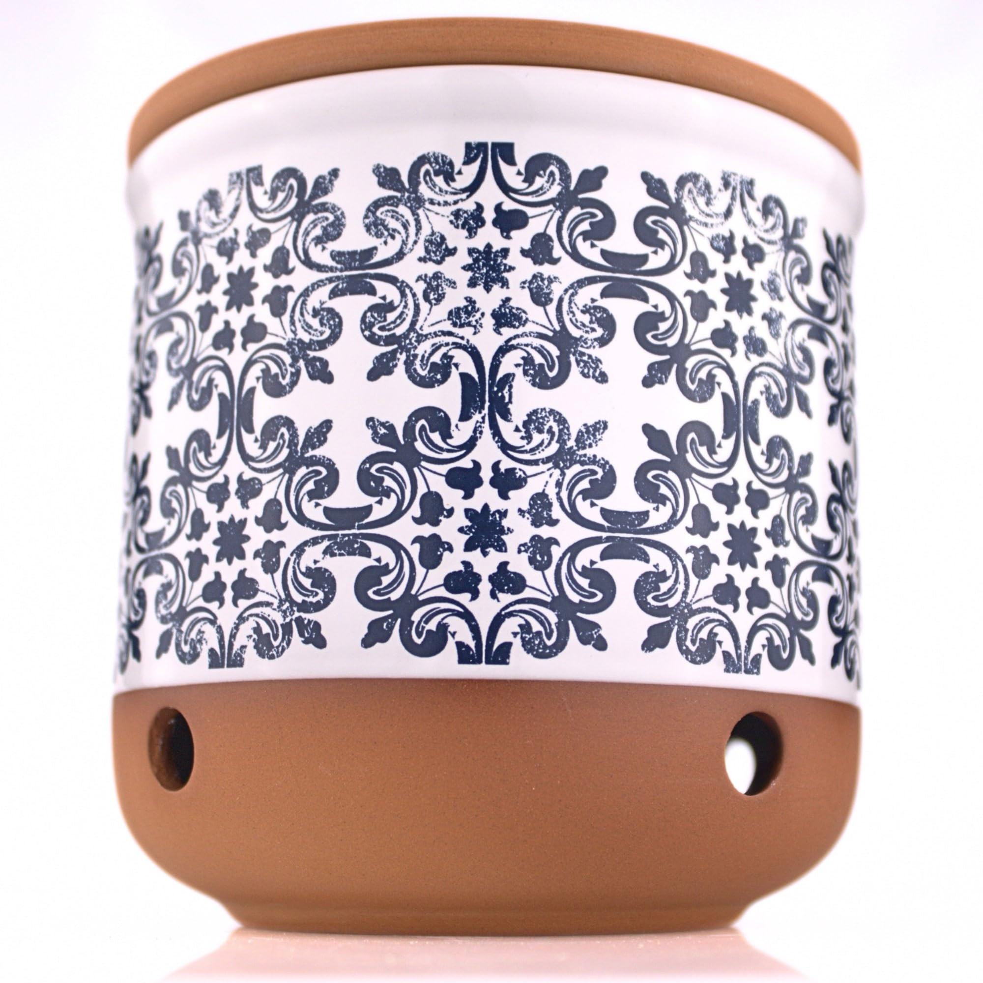 Ceramic Garlic Keeper - garlic keepers - garlic storage container- Garlic Holder Countertop -Garl... | Amazon (US)