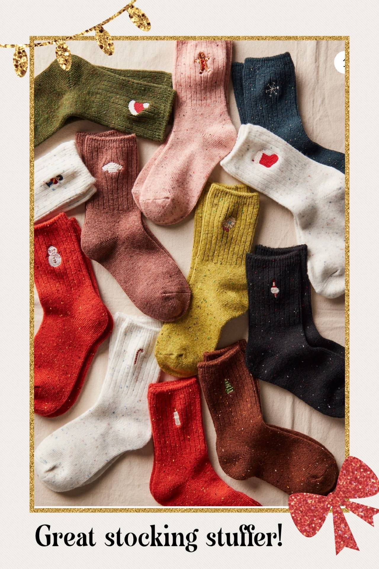 Get a 3 pack of the cutest holiday socks for $30 at Free People! Would make a great stocking stuffer!! 

#LTKSeasonal #LTKHoliday #LTKFindsUnder50