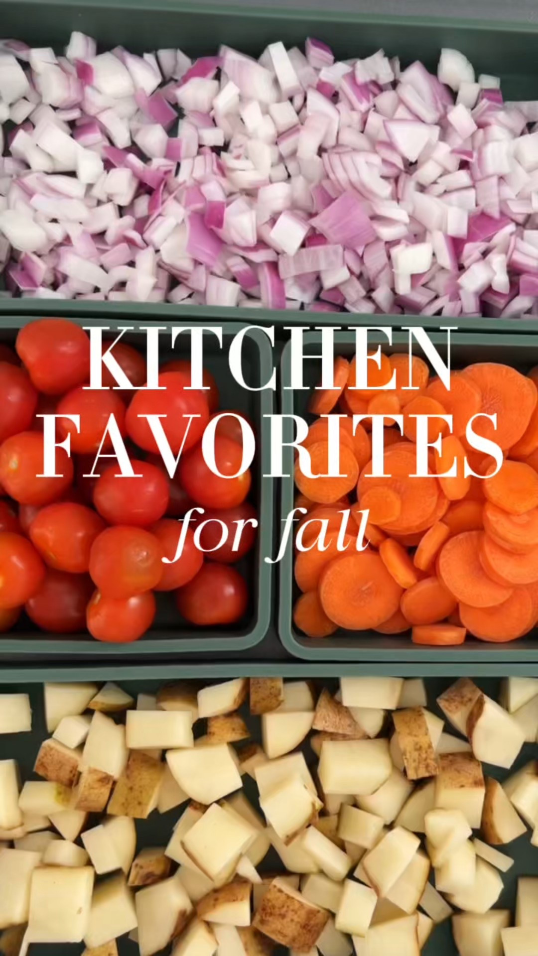 Meal prep just got easier with these silicone sheet dividers — one tray, three dishes, zero fuss 🍁🍂To shop…comment “kitchen” below for an automatic DM with the links to shop  