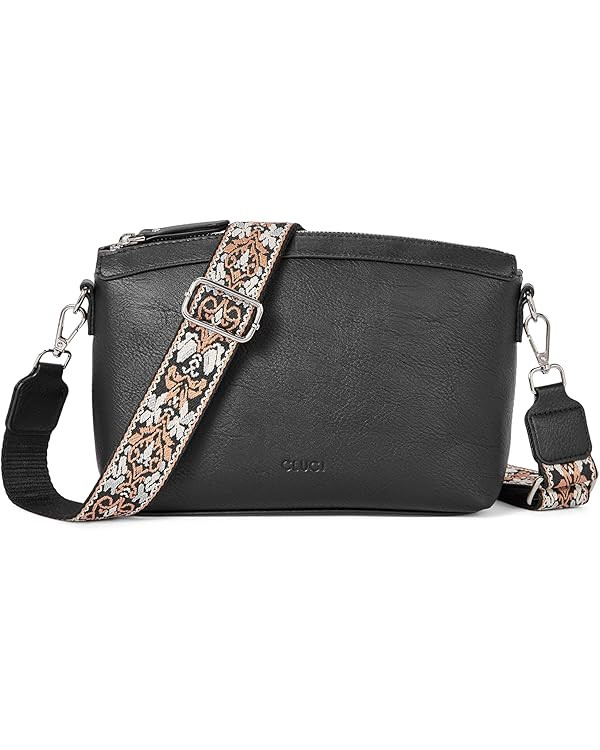 Crossbody Bags Purses for Women, Leather Cross Body Bags with Adjustable Strap, Women's Shoulder ... | Amazon (US)
