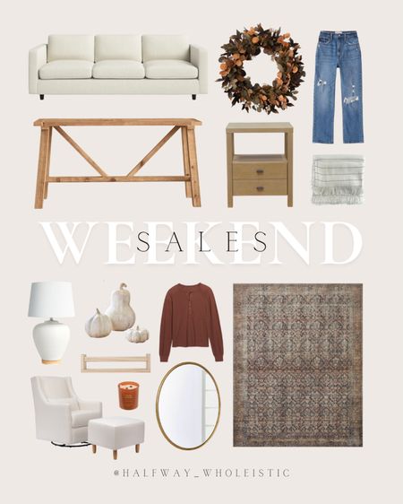 Abercrombie jeans, home furniture, fall decor, and one of my favorite area rugs - all on sale this weekend!

#oldnavy #falloutfits #traveloutfit #sofa #pumpkin 

#LTKSale #LTKsalealert #LTKSeasonal