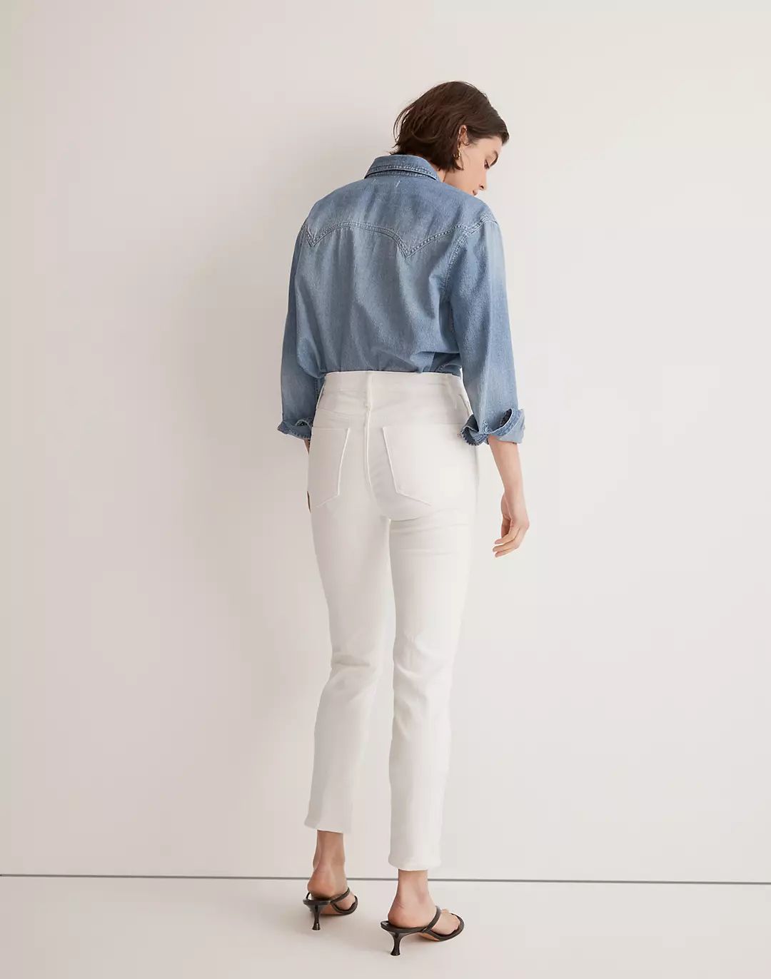Stovepipe Jeans in Pure White | Madewell