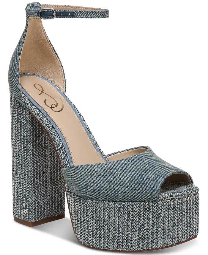 Kori Ankle-Strap Platform Dress Sandals | Macys (US)