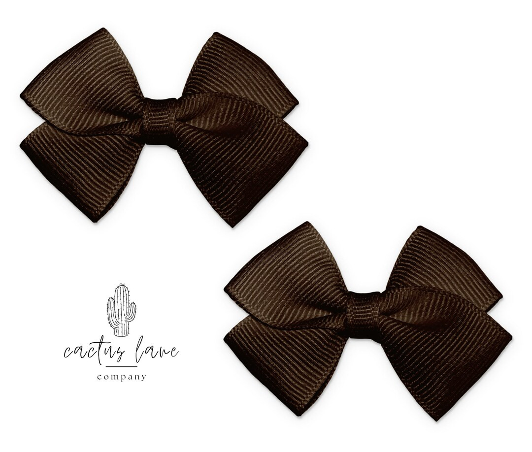 Brown Bow, Brown Hair Bow, Brown Headband, Thanksgiving Bow, Thanksgiving Hair Bow, Thanksgiving ... | Etsy (US)