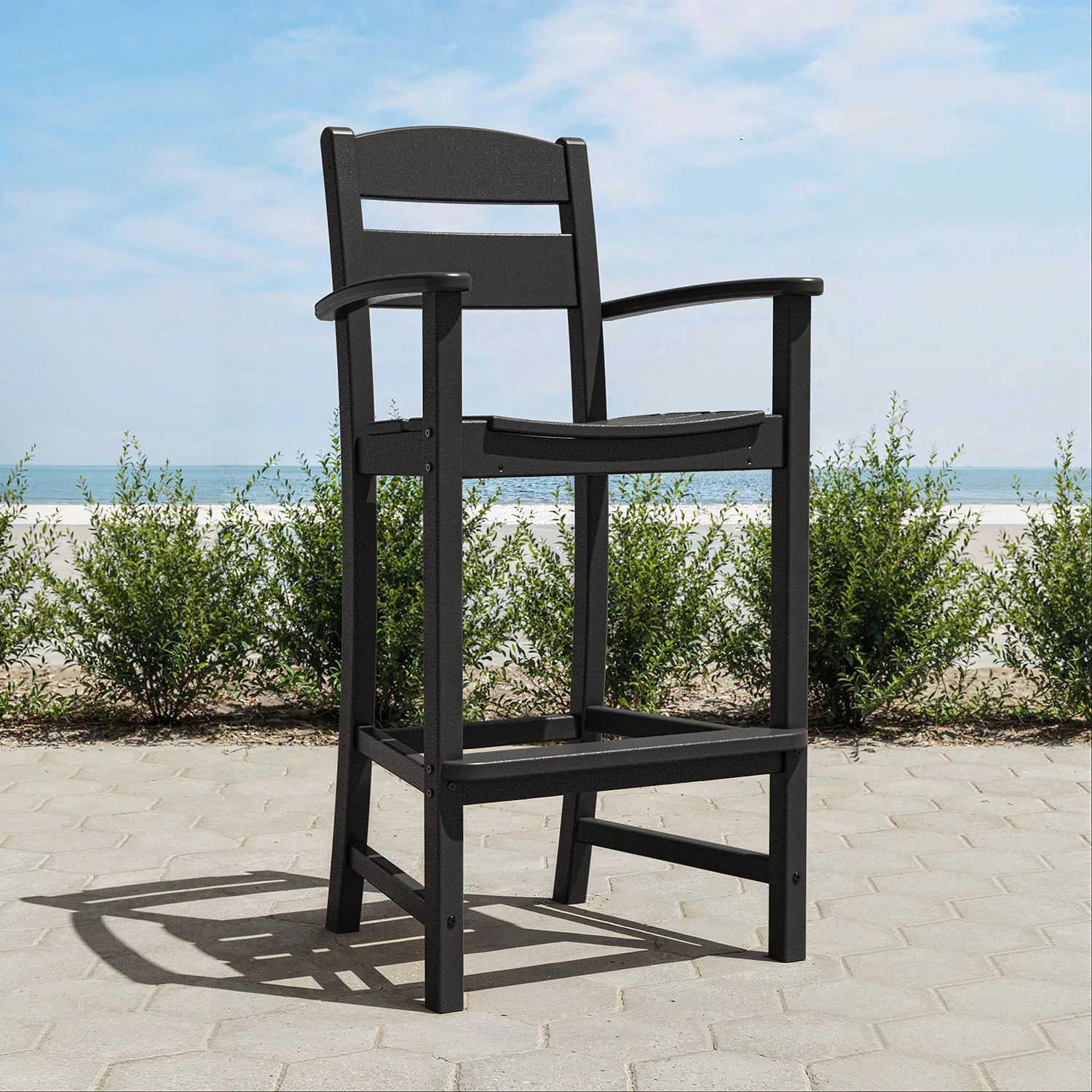 POLYWOOD Gulf Shores Outdoor Bar Arm Chair, Assorted Colors | Sam's Club