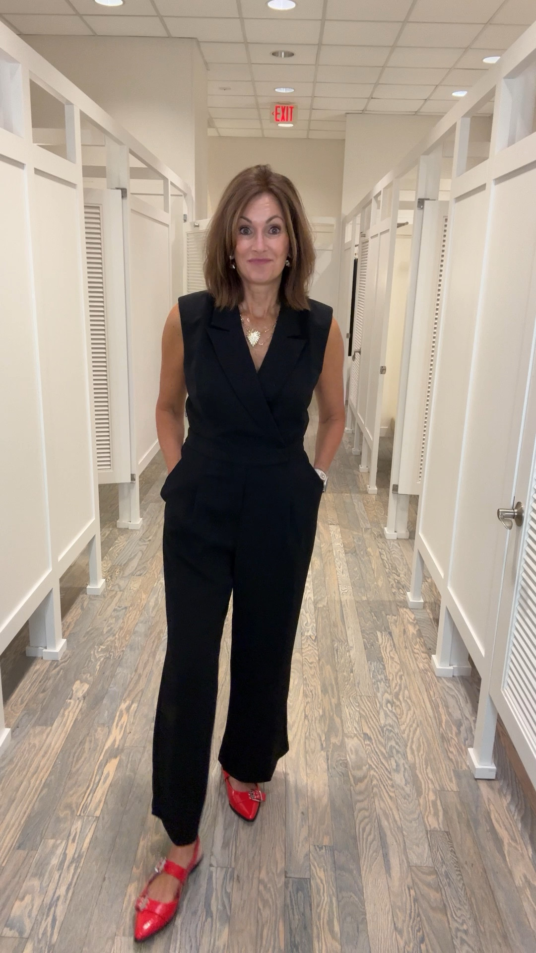 Crepe Dressy Jumpsuit- size 8

Bracelet & paperclip necklace discount code- anniek20

Formal style
Workwear outfit
Wedding guest style 
Sunday style 
Office style

#LTKWorkwear #LTKWedding #LTKVideo