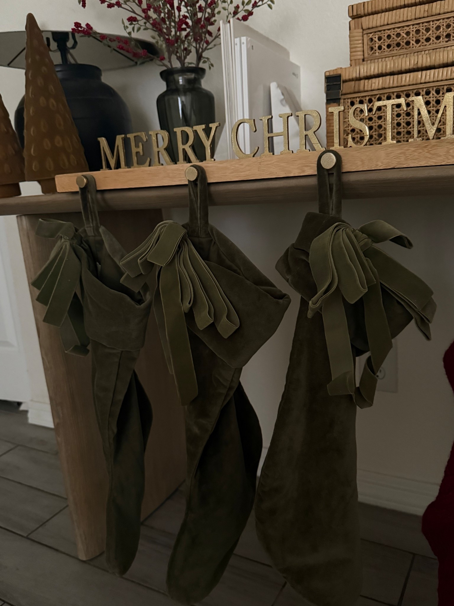 $18 stockings at target! These are SO CUTE! I ordered the red for me & payson too! 

#LTKHoliday