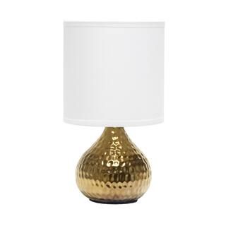 Simple Designs Hammered Gold Table Lamp | Michaels Stores