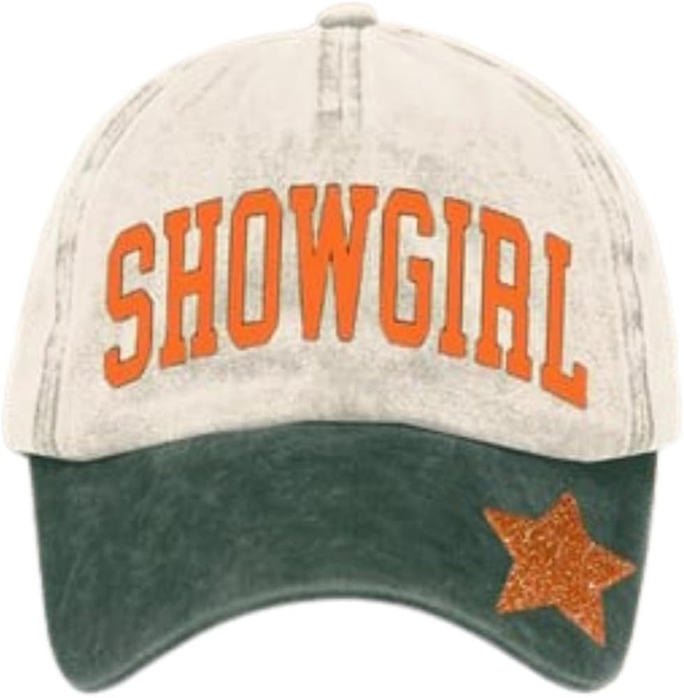 Showgirl Hat in My Showgirl Era Baseball Cap Music Lovers Fall Trending Unisex | Amazon (US)
