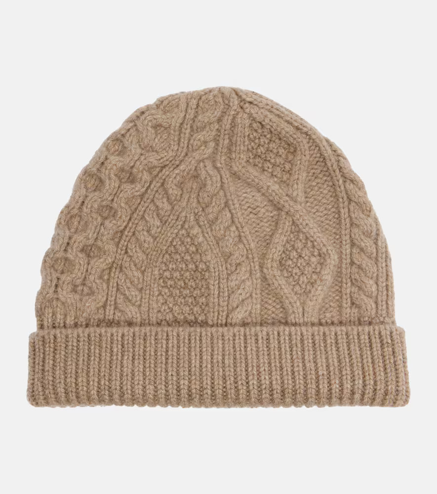 Loro Piana Cable-knit cashmere beanie | Mytheresa (US/CA)