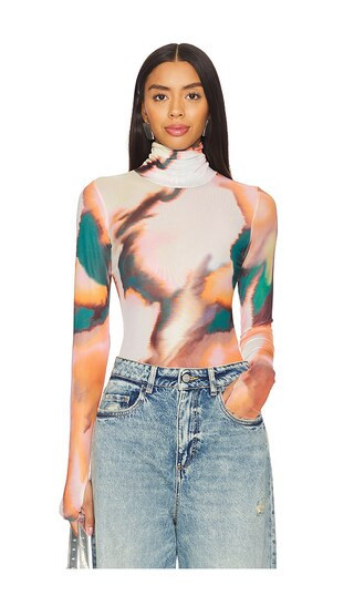 AFRM Zadie Top in Pink. - size XS | Revolve Clothing (Global)