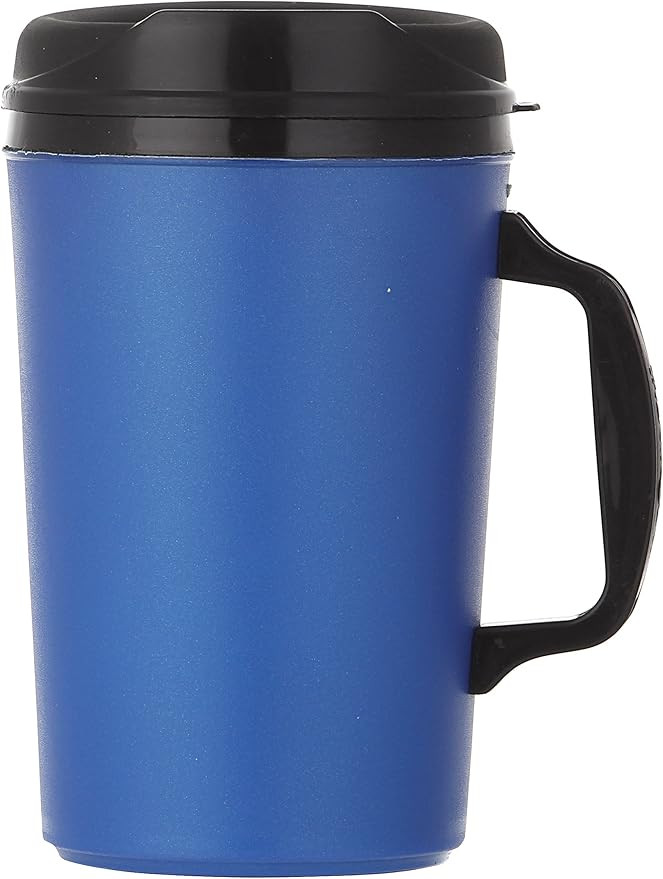 ThermoServ Foam Insulated Mug, 34-Ounce, Pearl Dark Blue | Amazon (US)