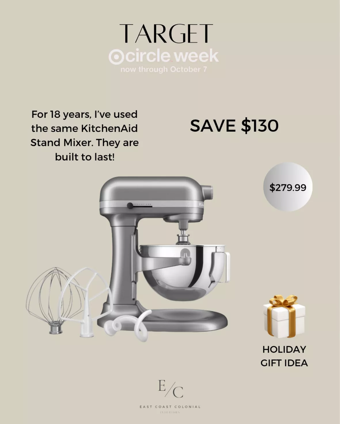 KitchenAid stand mixer deal: Save $120 during Prime Day