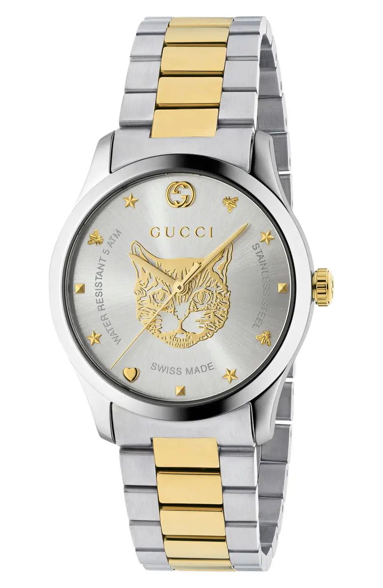 Gucci G-Timeless Bracelet Watch, 38mm | Nordstrom | Nordstrom