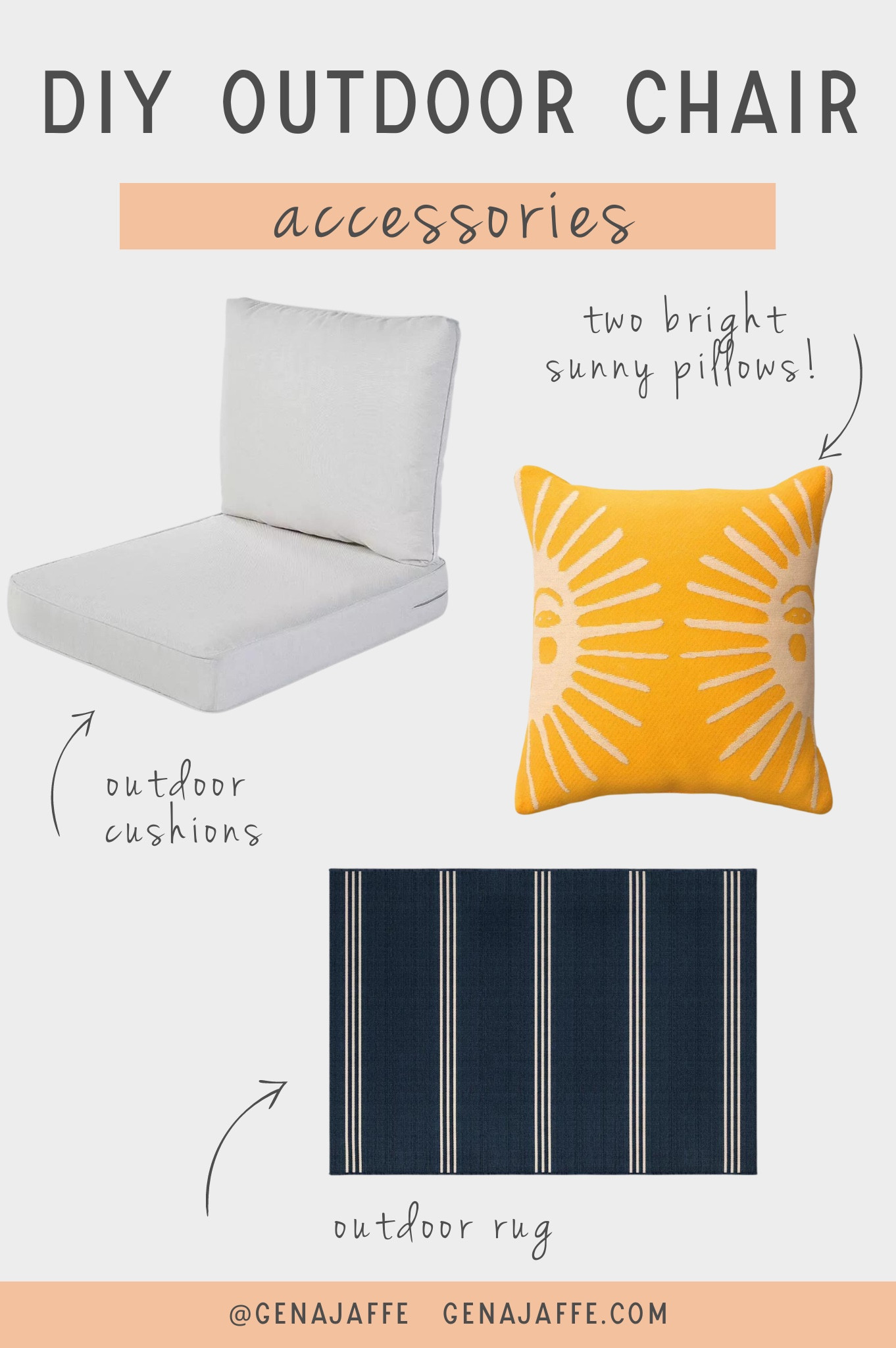 DIY outdoor chair accessories! a pop of color on the loveseat with these gorgeous Target pillows!  

#LTKhome #LTKSeasonal #LTKfamily