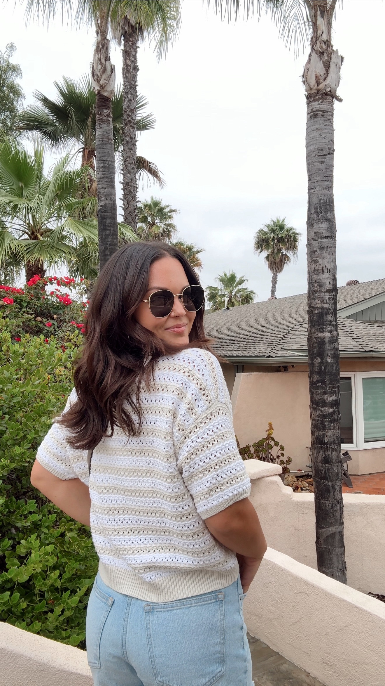 What I wore to dinner in San Diego ☀️ wearing a medium in the top & my true size in my FAV denim shorts!

Mom style, what to wear, outfit ideas 

#LTKSummerEdit #LTKStyleTip #LTKFindsUnder50