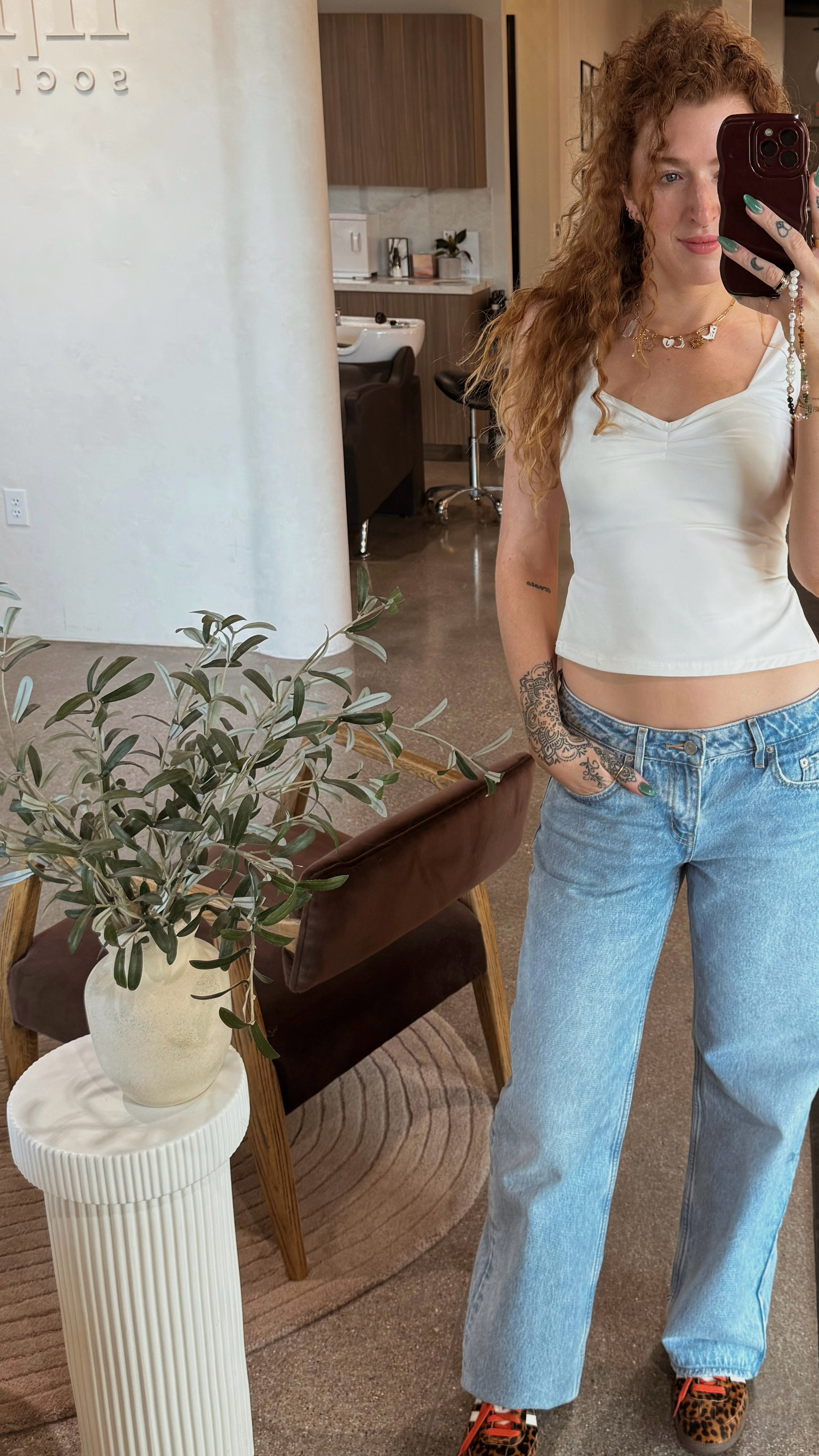 Casual dress jeans and a cute top adidas cheetah sambas

#LTKStyleTip #LTKShoeCrush #LTKFestival