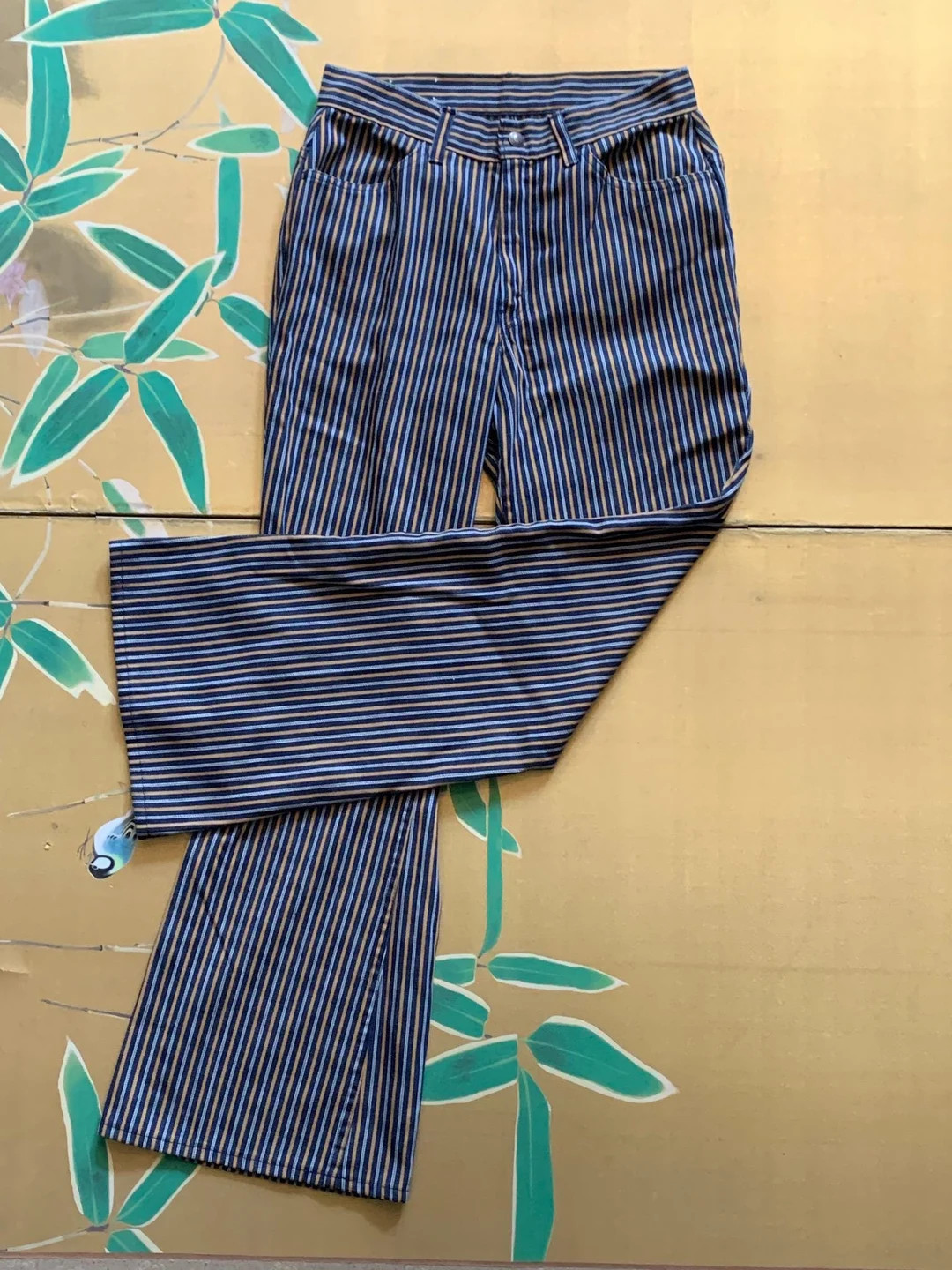 Vintage 1970s LEVI'S for Gals Big E Striped Jeans - Etsy | Etsy (US)