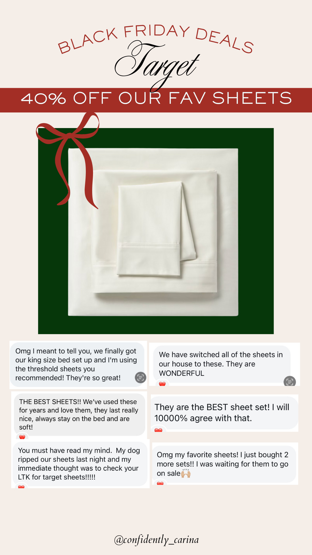 The biggest sale they do all year on these sheets! 

 #LTKCyberWeek #LTKGiftGuide #LTKHoliday