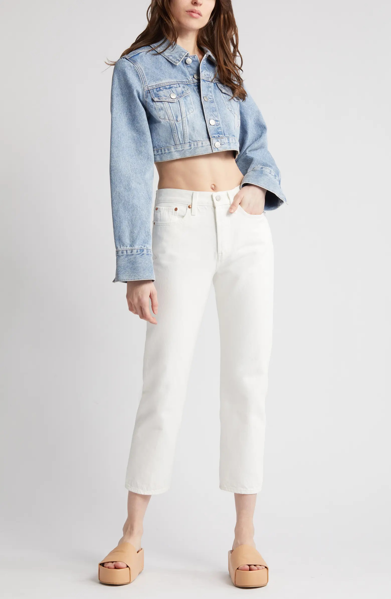 Wedgie High Waist Straight Jeans | Nordstrom