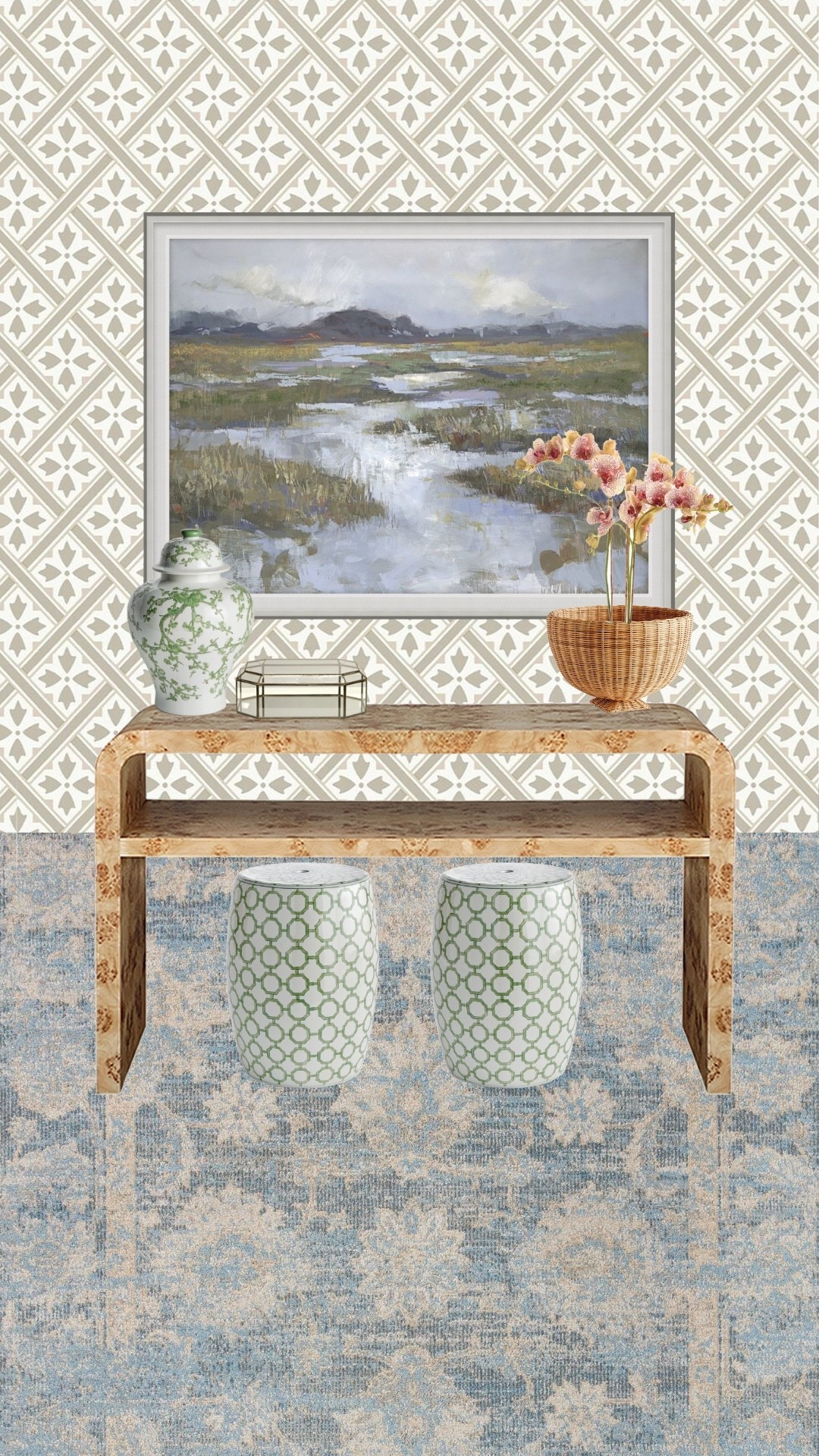 Preppy Traditional Interior Design Home Inspiration Entryway 

#LTKU #LTKGiftGuide #LTKHome