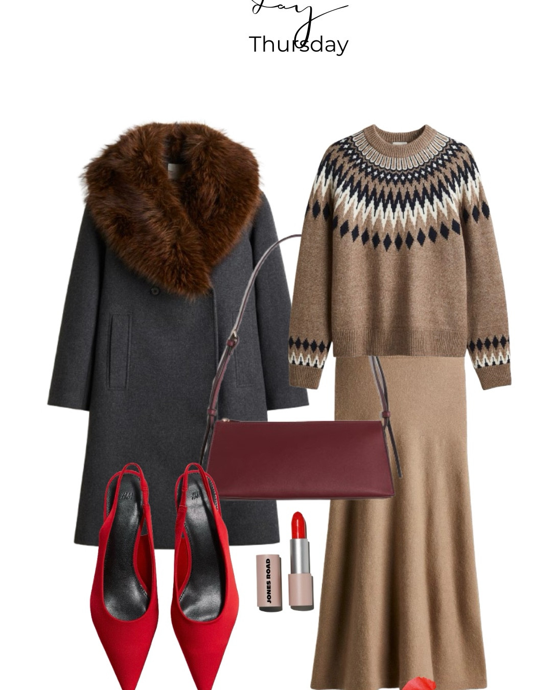 Herbst Outfit: ein Hauch von Schottish Highlights! Was gefällt dir besser: rote Slingpumps oder braune Stiefel? 

#LTKeurope #LTKü50 #LTKautumn