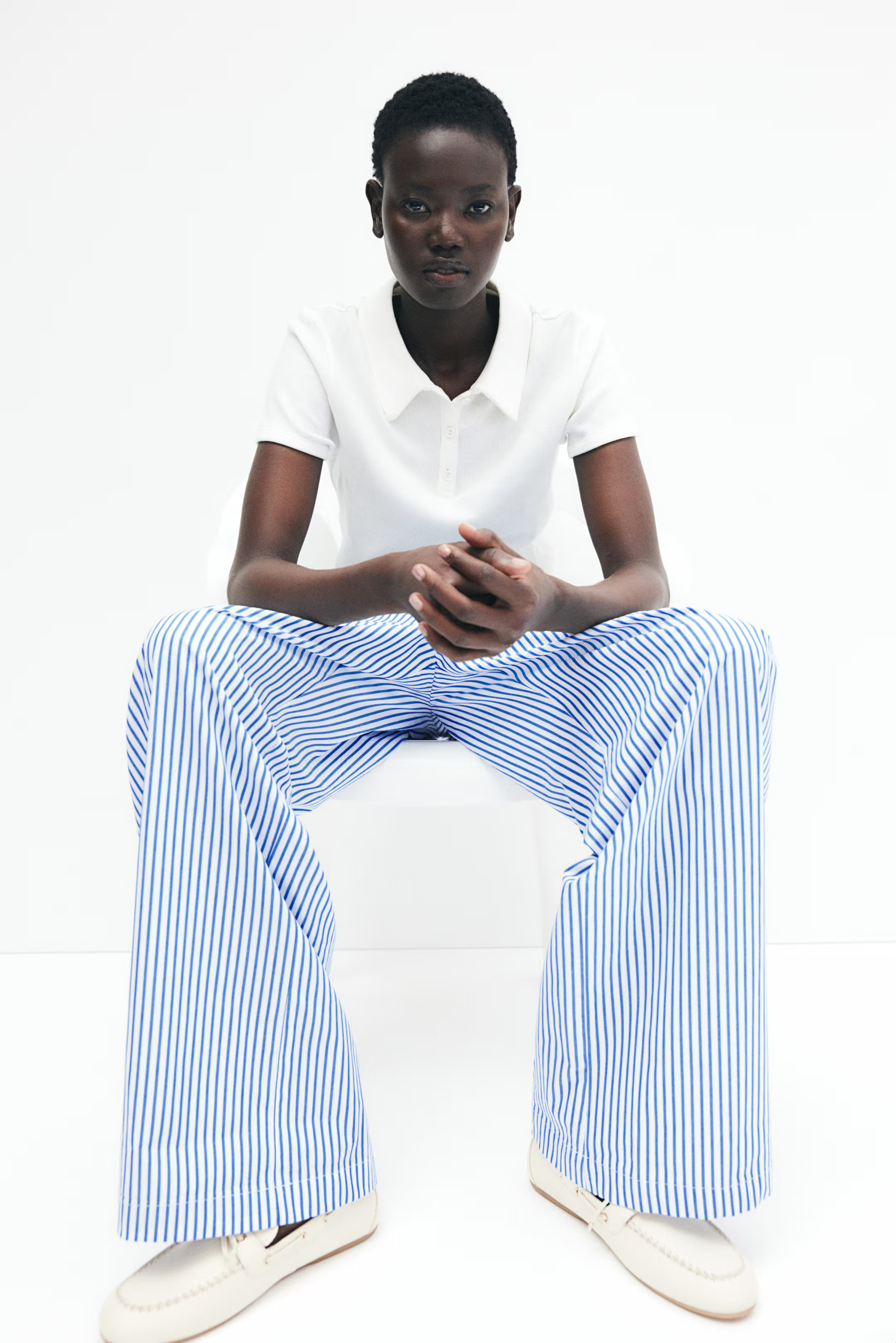 Cotton drawstring trousers | H&M (UK, MY, IN, SG, PH, TW, HK)