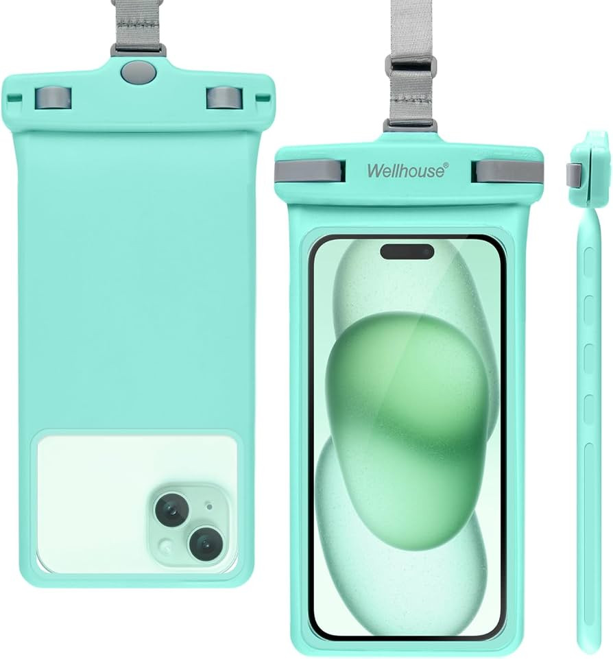 wellhouse Waterproof Phone Pouch, Waterproof Phone Case for iPhone 15 14 13 12 Pro Max XS Samsung... | Amazon (US)