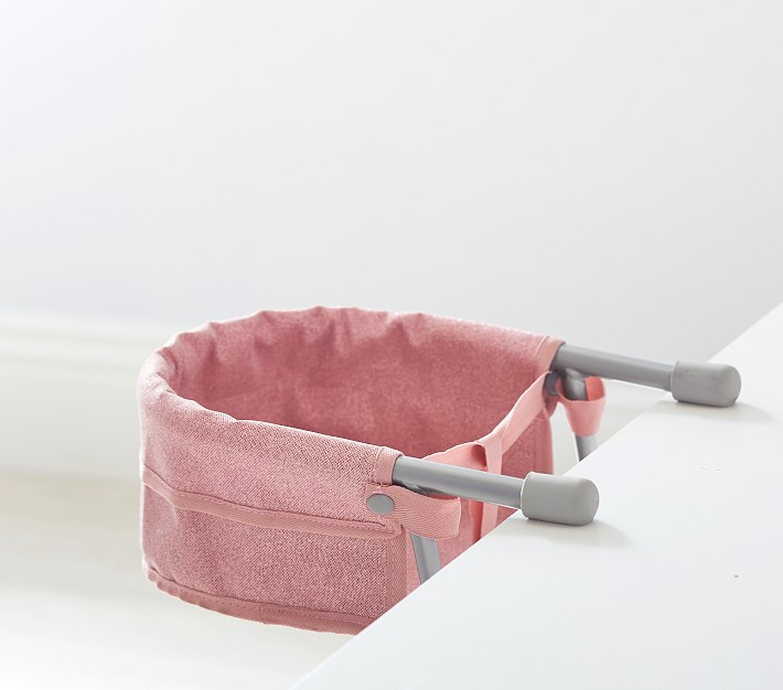 Pink Glitter Doll Clip-On Booster Chair | Pottery Barn Kids