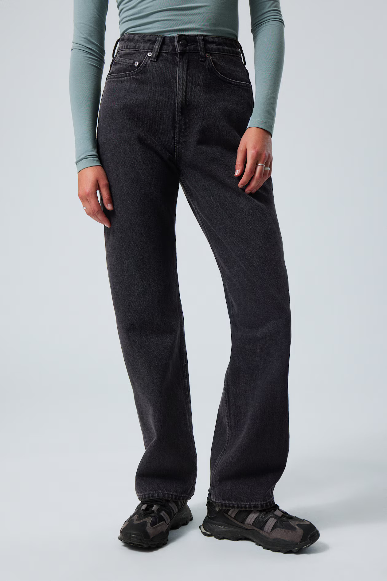 Rowe Extra High Straight Jeans | H&M (UK, MY, IN, SG, PH, TW, HK)