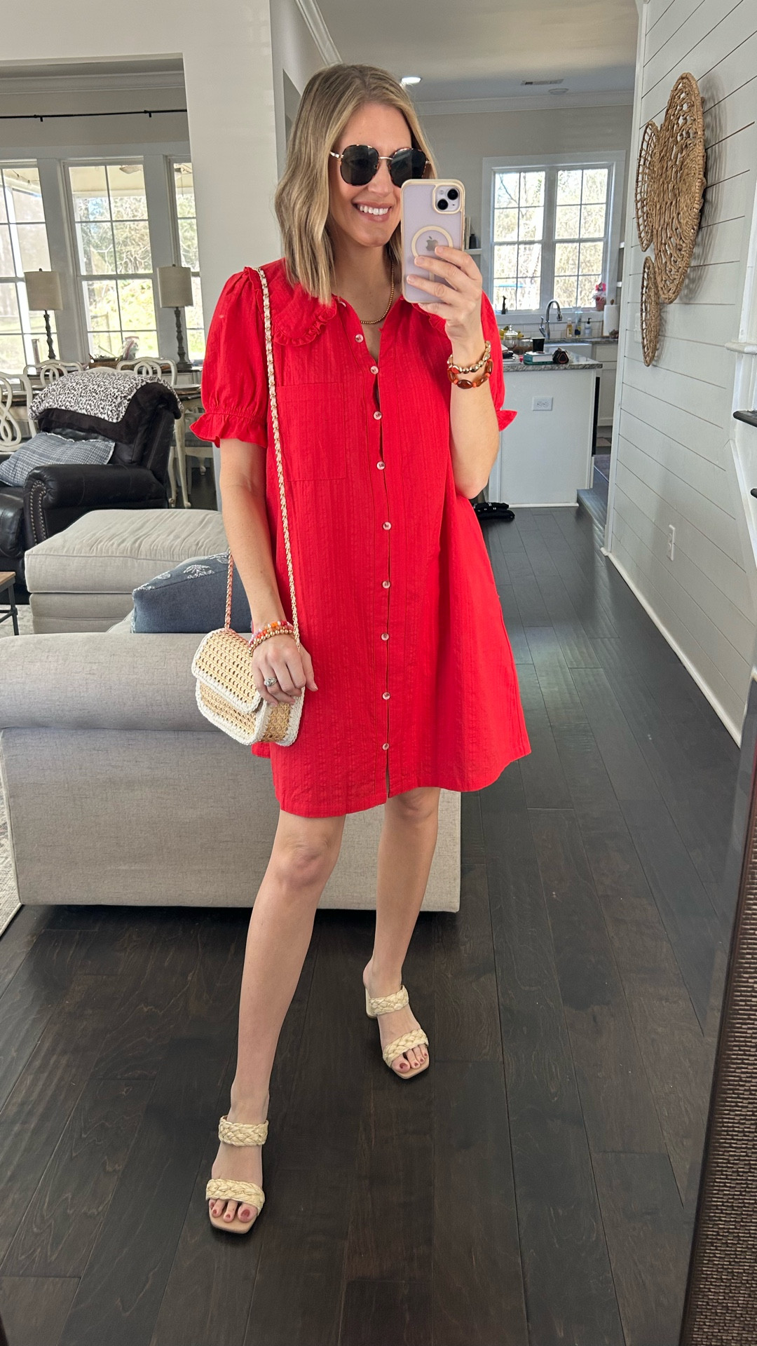 THIS DRESS. The color and the sweet style of it.. it’s just so good! It’s from Amazon and I have it in white as well!

#amazondress #reddress #sundress #momstyle 

#LTKSeasonal #LTKootd