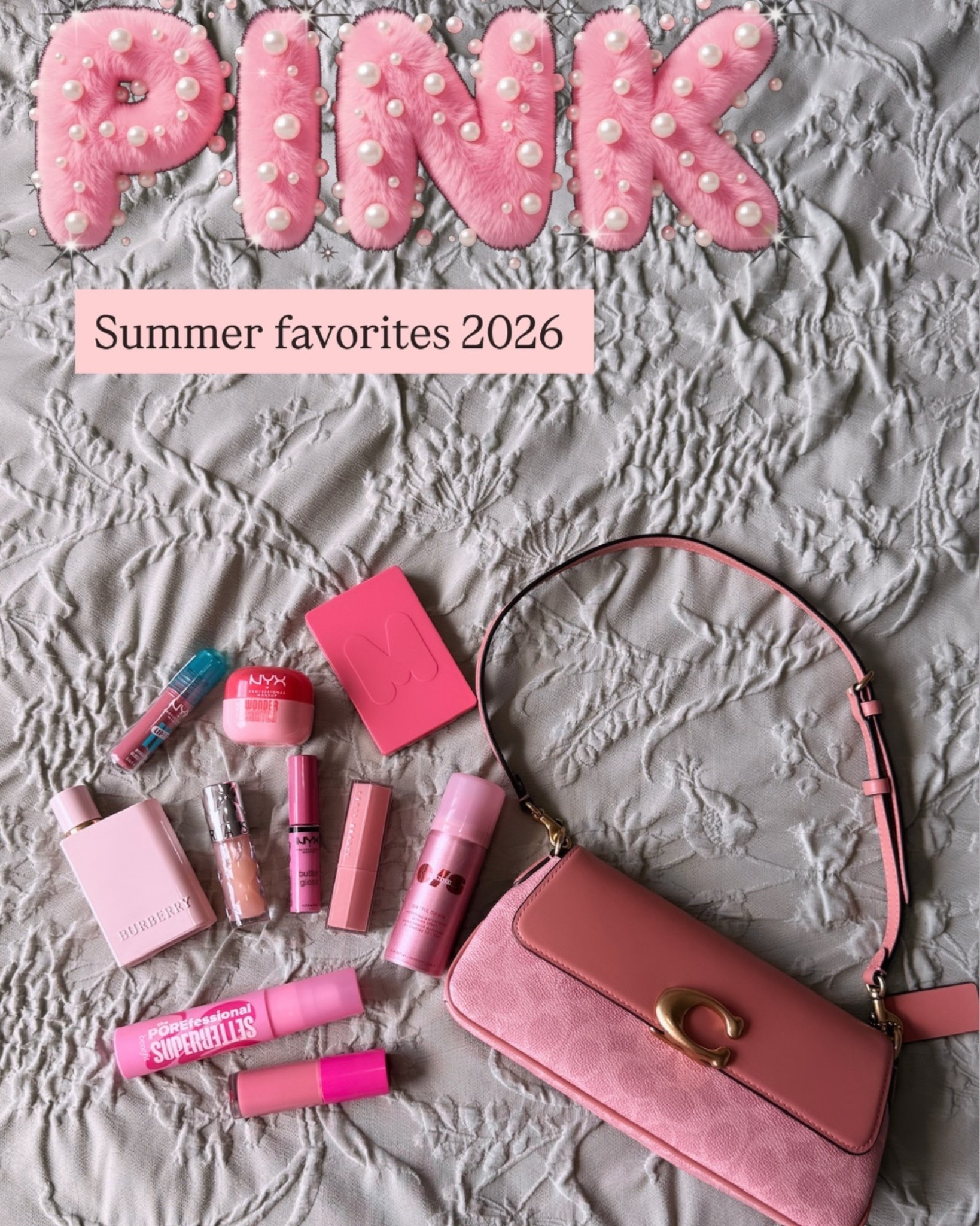 Affordable pink summer favorites, beauty holy grails & go-to beauty products 💃🏽💕🌟💗💓  perfume, fragrance, affordable luxury bag, lip products, lip combo

#LTKSeasonal #LTKSaleAlert #LTKBeauty