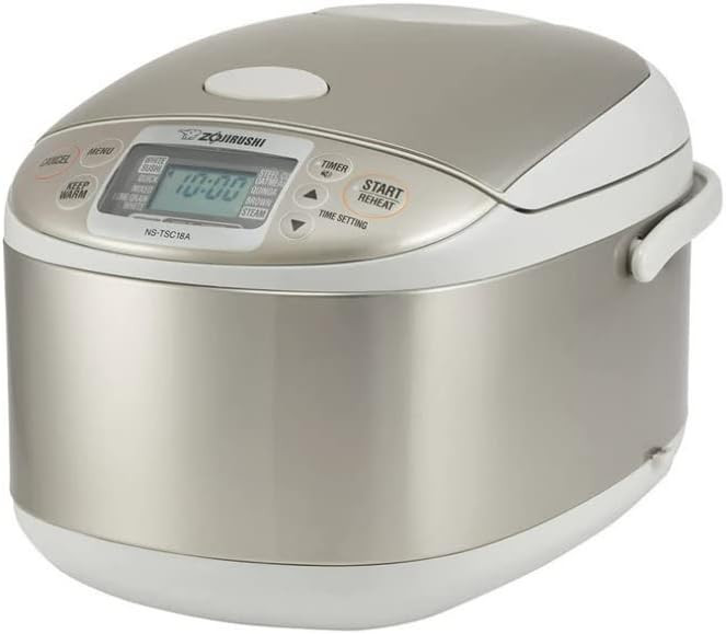 Zojirushi NS-TSC18AXH Micom Rice Cooker and Warmer (10-Cups) | Amazon (US)