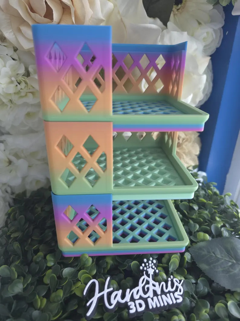 Stacking Corner Bin - Shell Shop - Climber - Enrichment - Food Holder | Etsy (Global)