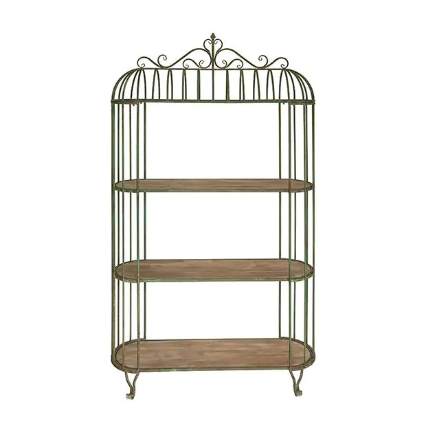 French Country Cottage 3 Tier Display Shelf | Antique Farm House