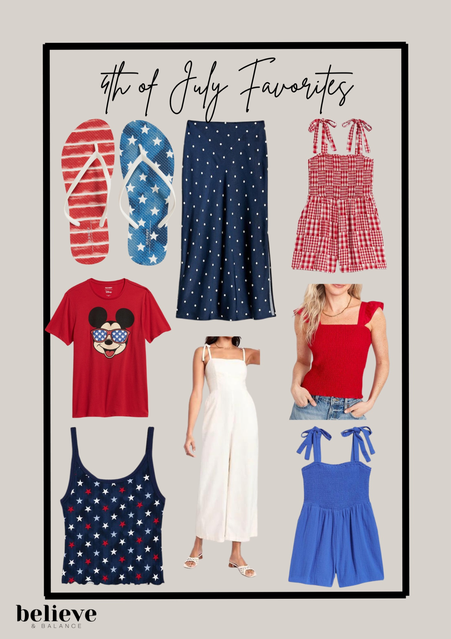 The 4th is almost here and these are some of my favorite patriotic picks for your summer outfits for your barbecue outfits.  


#LTKstyletip #LTKFind #LTKSeasonal
