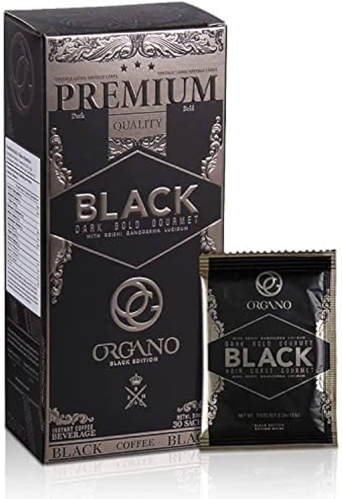 ORGANO Gourmet Black Coffee, 100% Certified Ganoderma Lucidum (30 sachets) | Amazon (US)