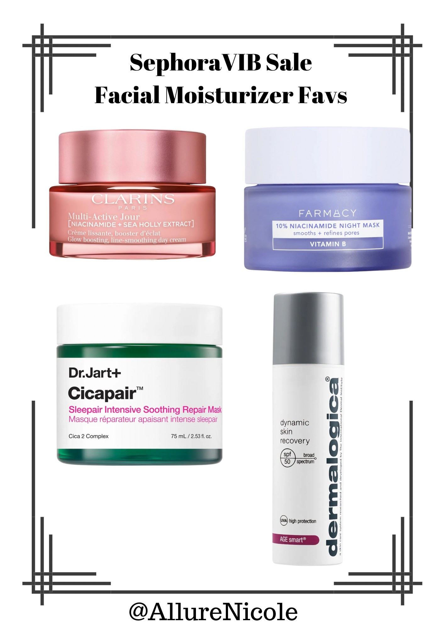 Sephora VIB Sale Facial Moisturizer Favorites ✨