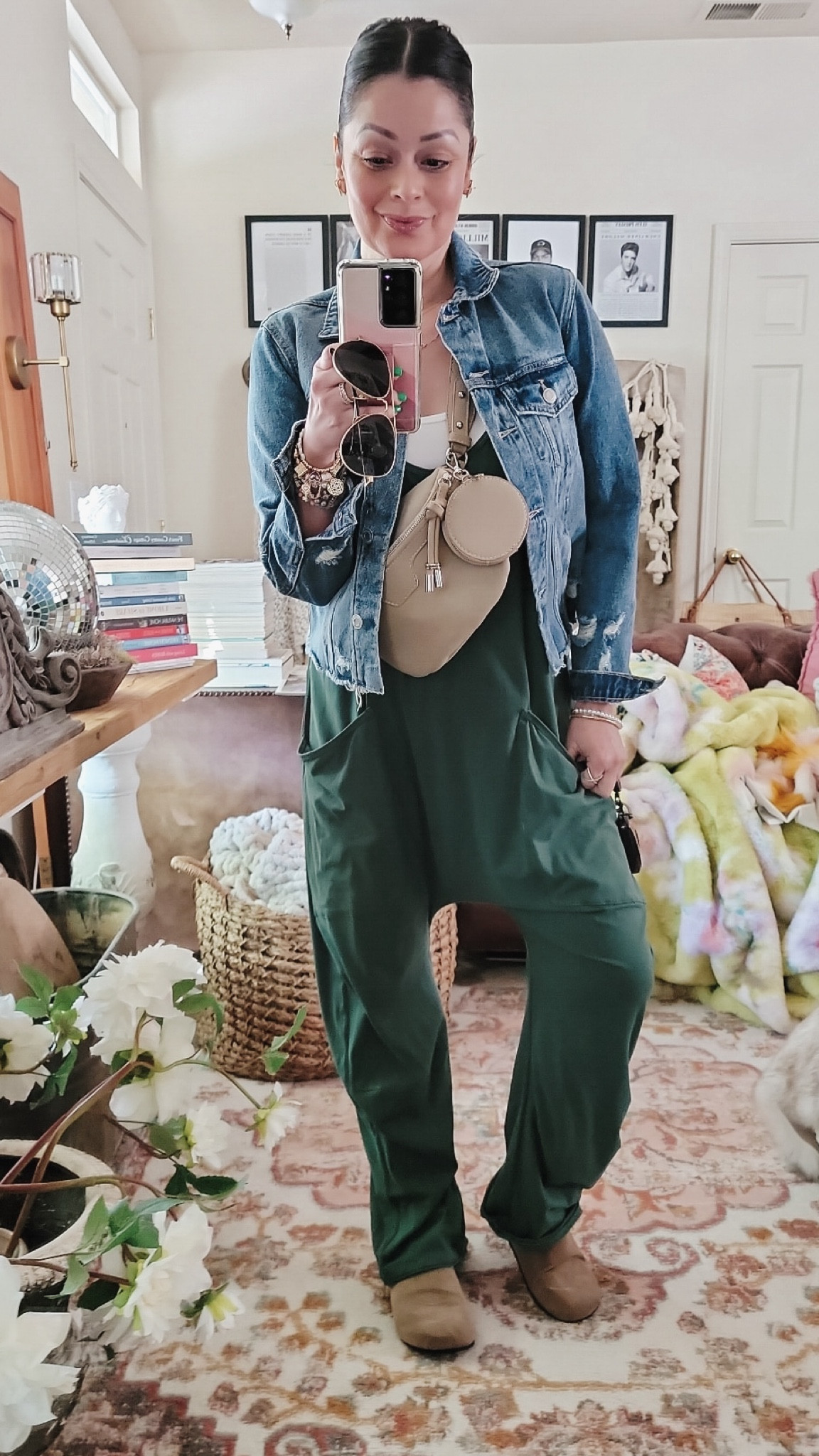 Wearing a small in everything. Size 6 in shoes

Jumpsuit 
Casual style over 40


#LTKStyleTip #LTKTravel #LTKOver40