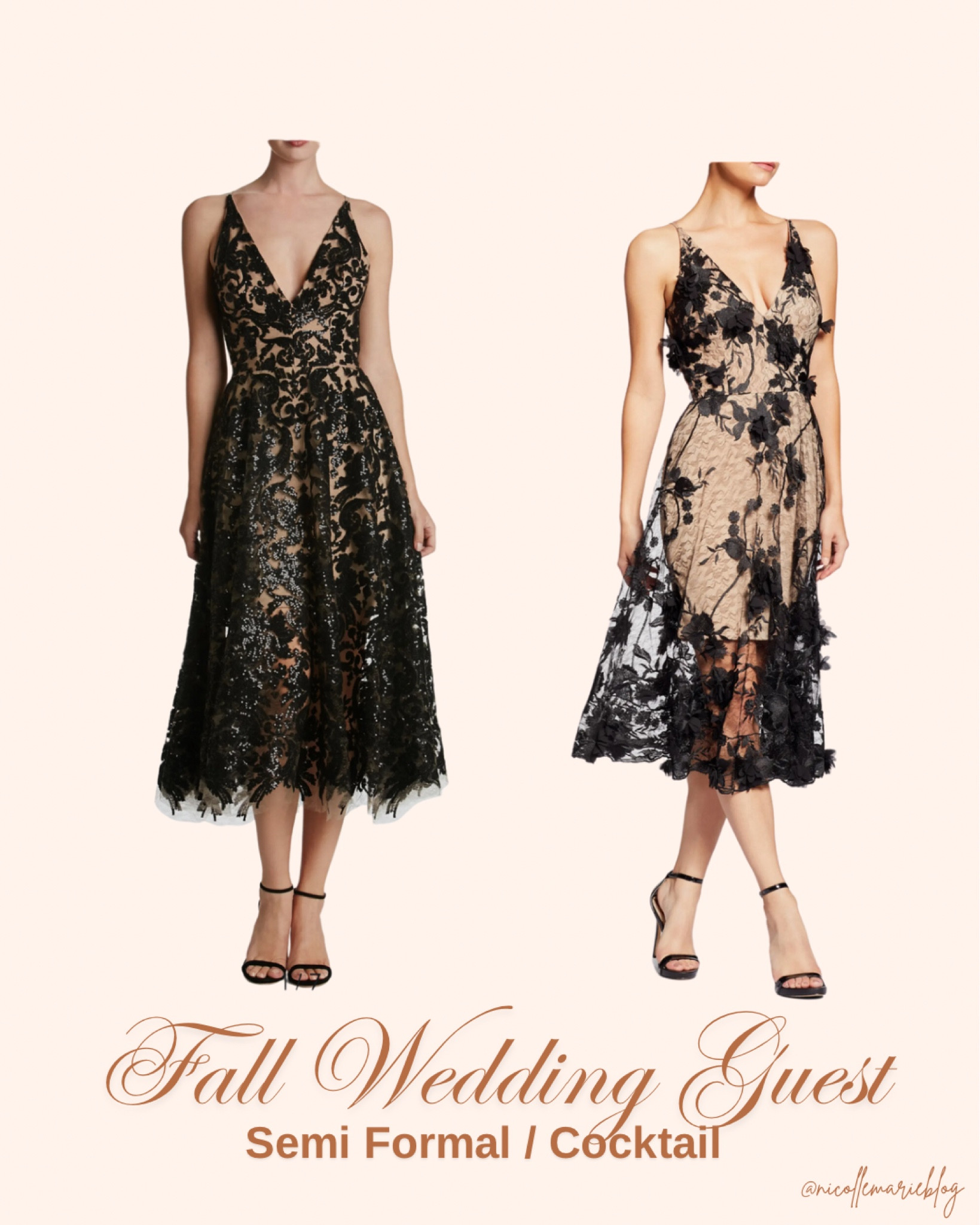 Fall & winter wedding guest dresses. Loved these lace designs and my mom bought one of each for an upcoming wedding! Semi formal & cocktail attire  

#LTKParties #LTKStyleTip #LTKWedding