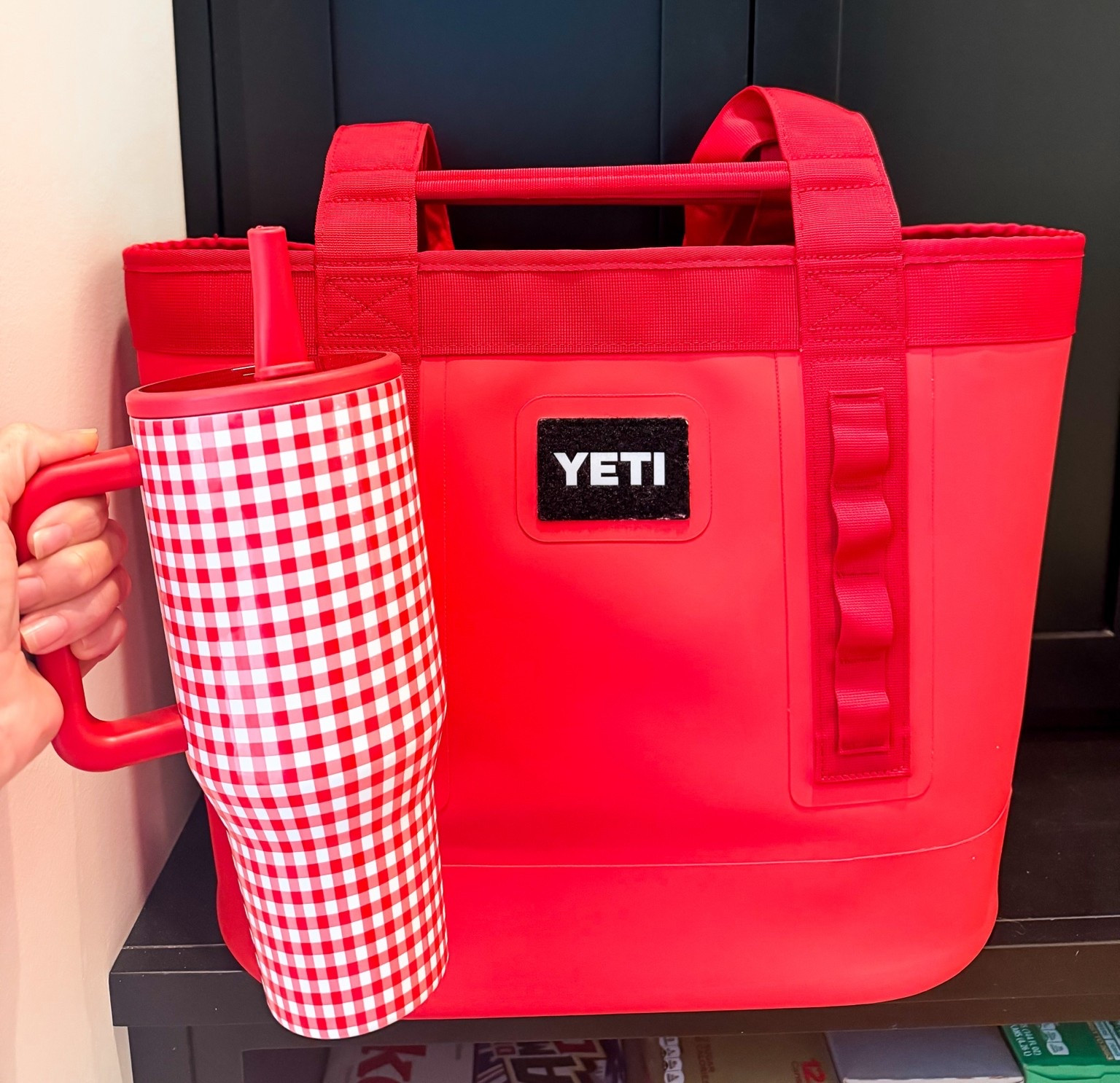 Yeti Bag + HydroJug Tumbler
♥️♥️♥️

#LTKmomlife #LTKdayinmylife #LTKActive