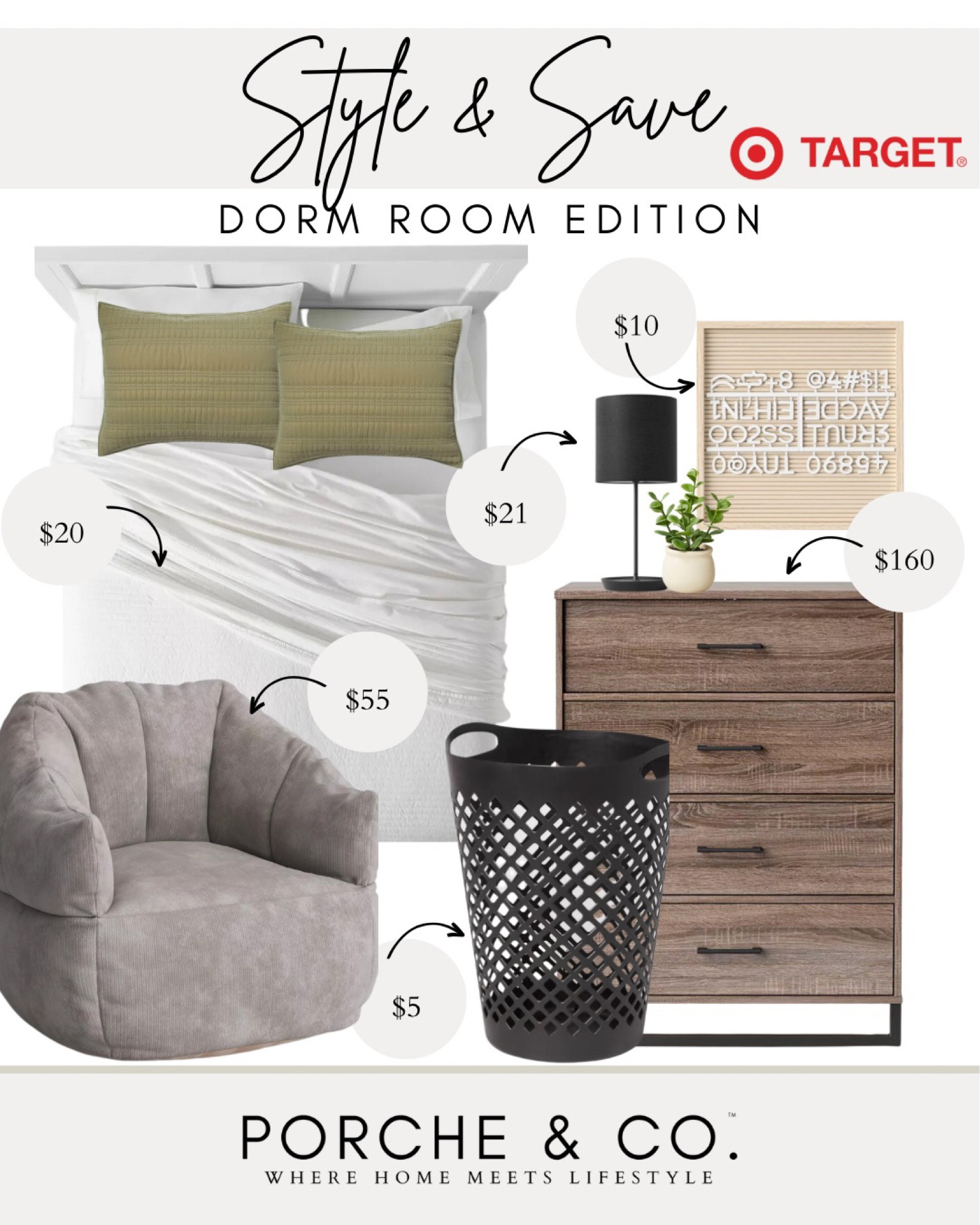 Style and save, dorm room decor, dorm room styling
#visionboard #moodboard #porcheandco

#LTKBacktoSchool #LTKsalealert #LTKFind