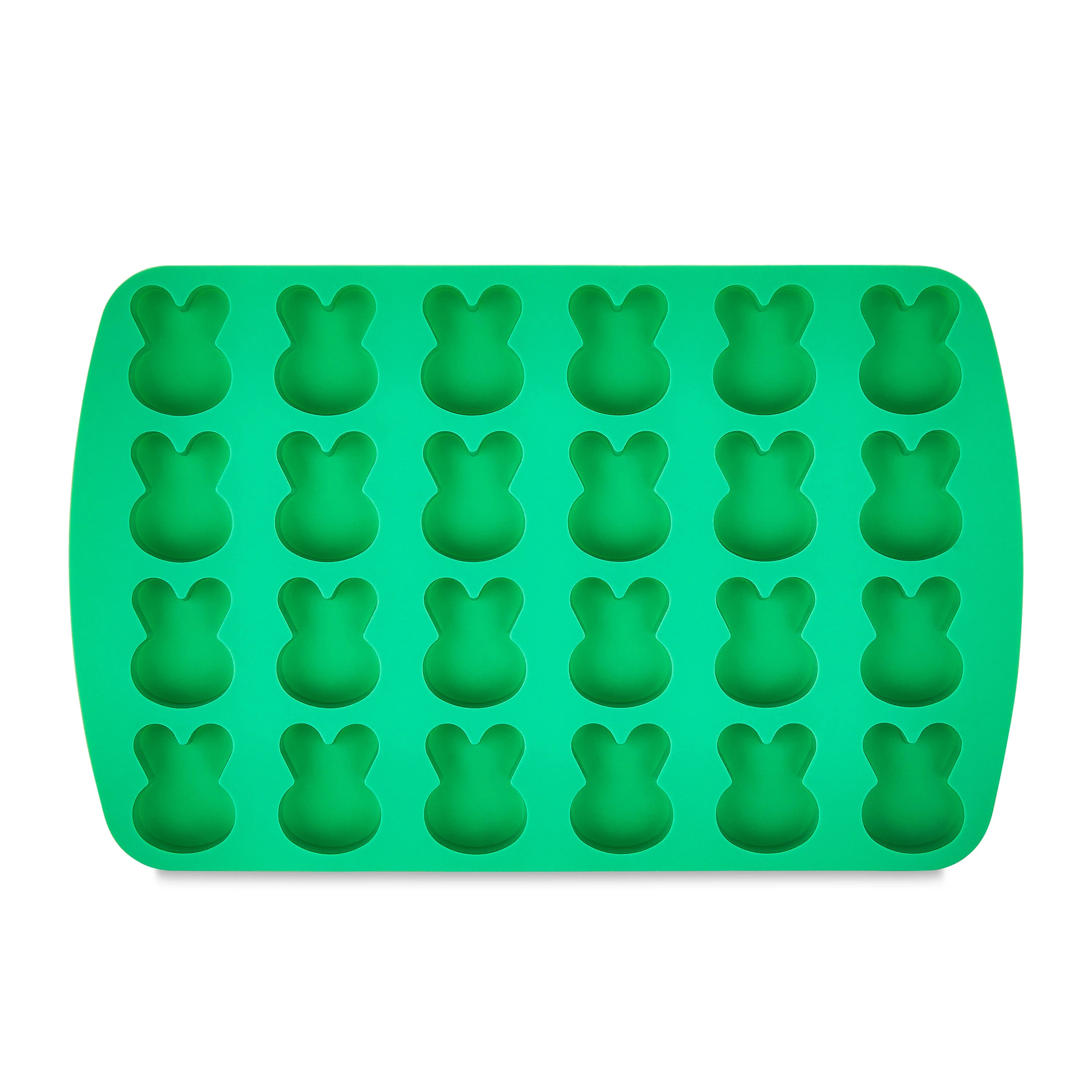 Easter Bunny Shaped Silicone Baking Pan and Mold, Green, 13.2" x 8.3", 24 Cavity, Way To Celebrat... | Walmart (US)