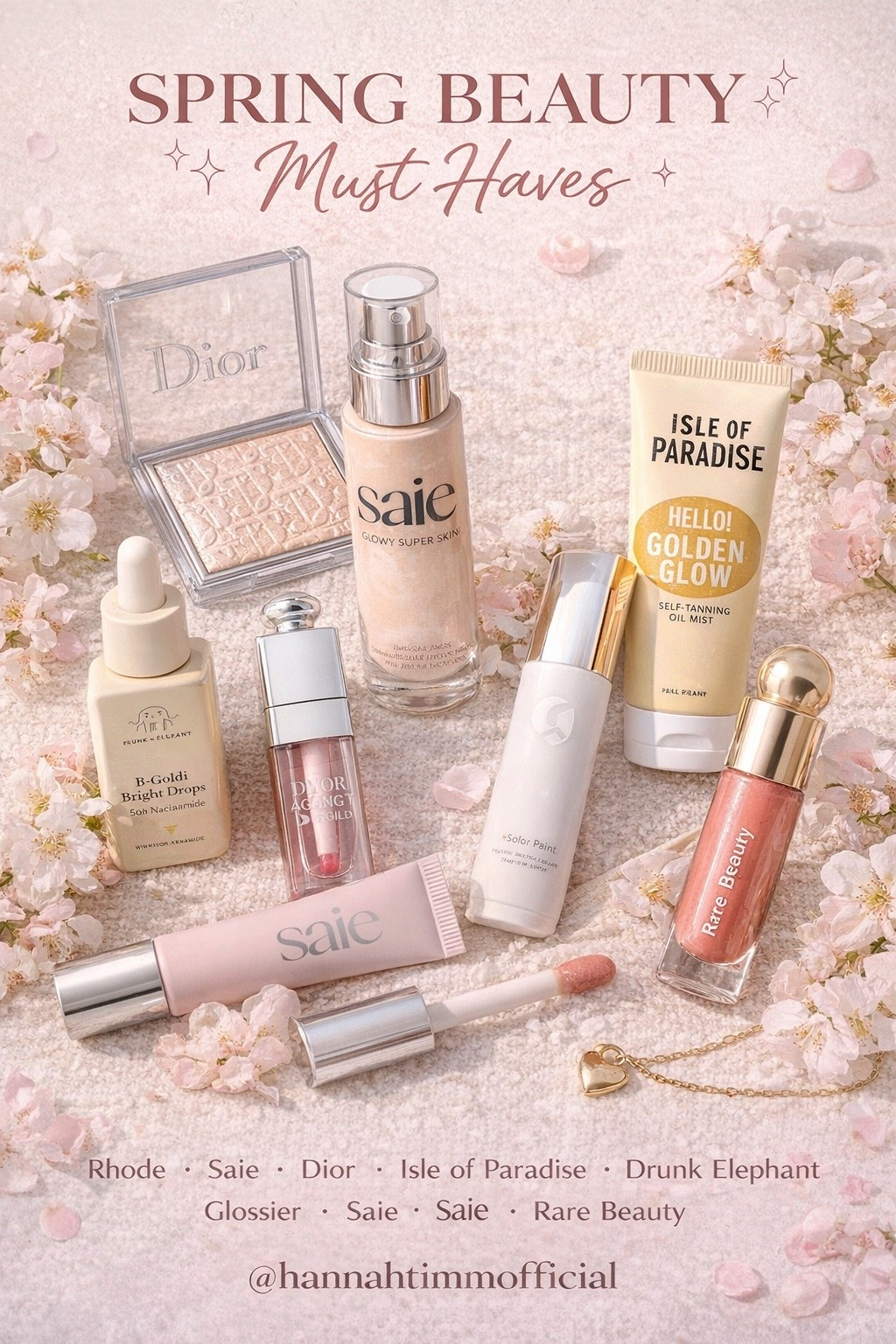 Soft color, glossy lips, skin that looks like skin.
Spring beauty is lighter, fresher, and just a little more playful.

Linked everything I’m wearing ✨