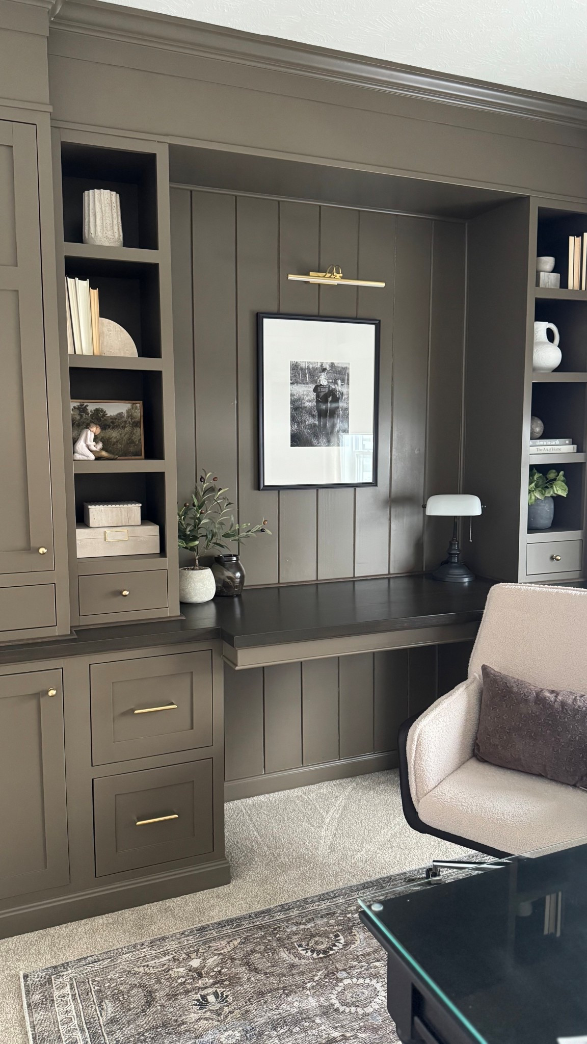 Office built-ins 
They add so much functional storage!