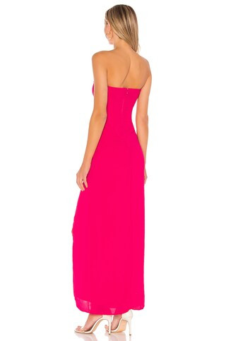 Asher Strapless Dress in Pink | Revolve Clothing (Global)