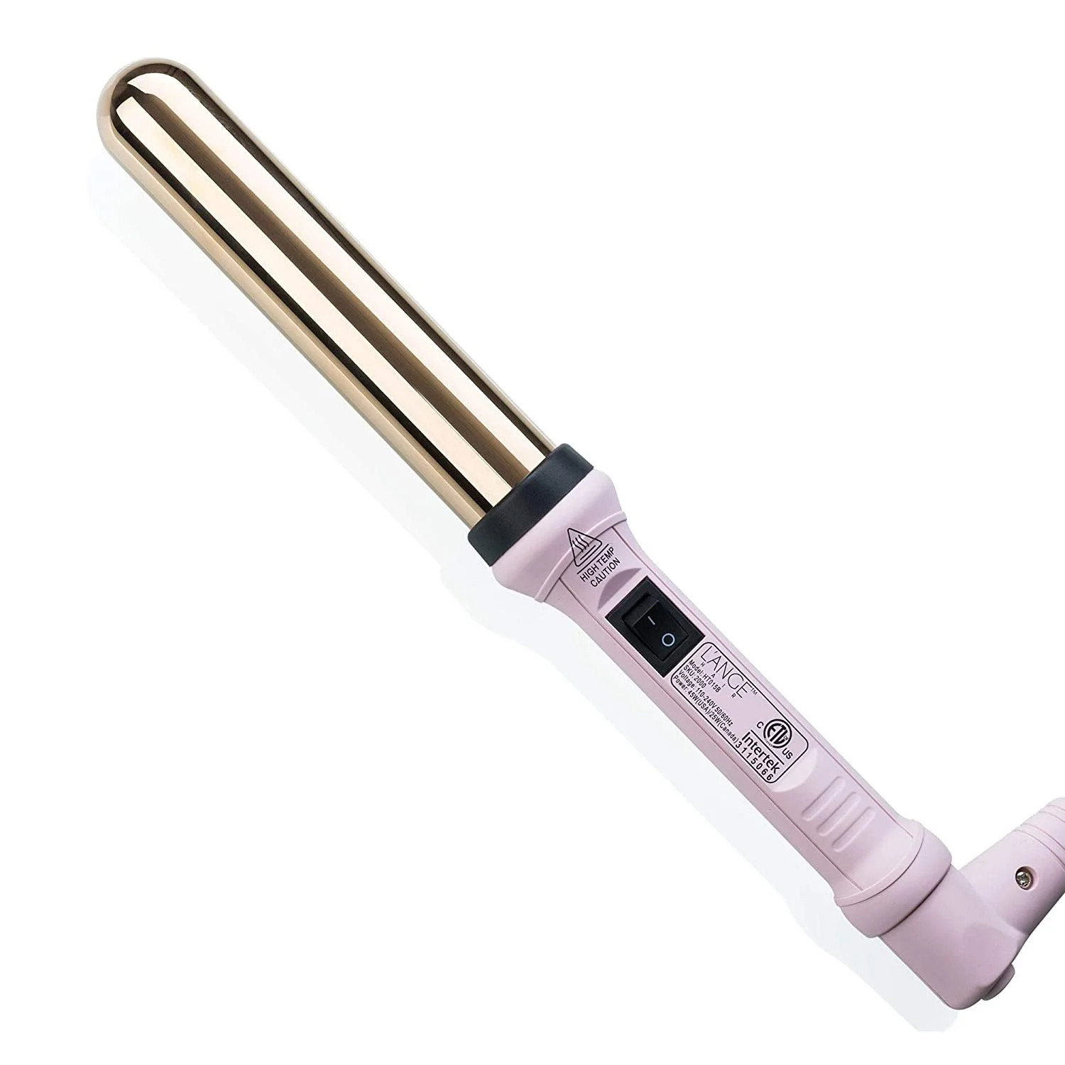 L'ange Hair Ondulé Ceramic Curling Wand | Salon Hair Styling Wands for Beach Waves | Walmart (US)