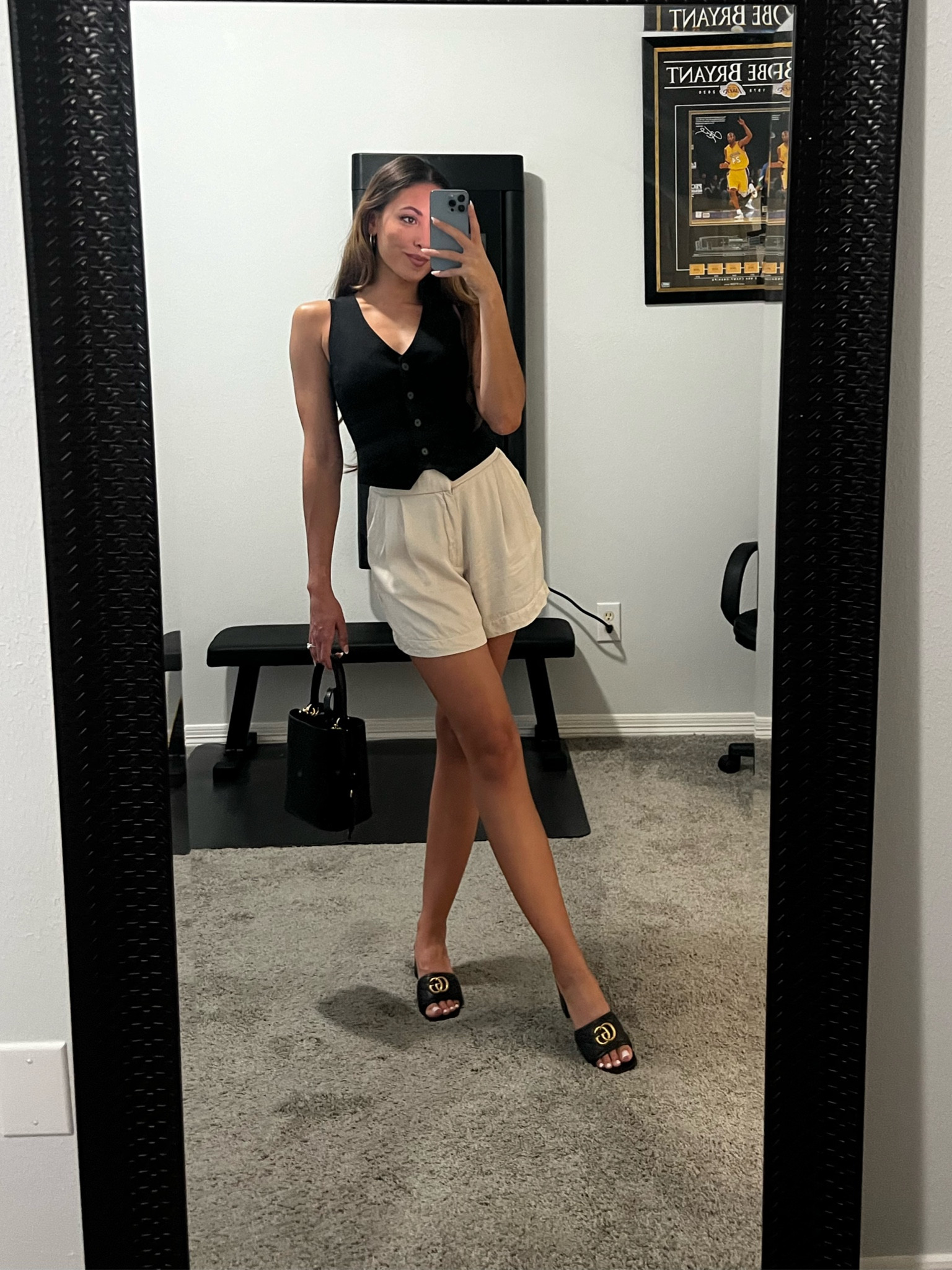 Date night fit for hot humid days! Wearing Aritzia top, shorts from Zara, and Gucci sandals! Everything is linked except the Zara shorts since they’re old 

#LTKSeasonal #LTKItBag #LTKGiftGuide