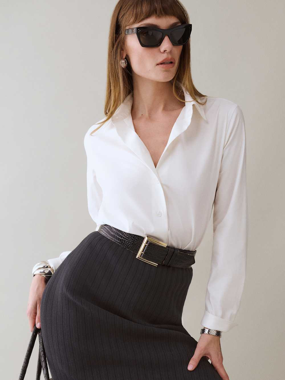 Alfie Relaxed Shirt | Reformation (Global)