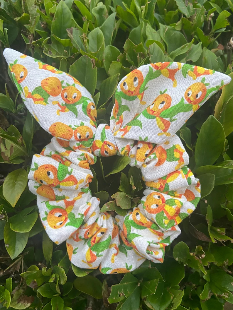 Orange Bird Scrunchie - Etsy | Etsy (US)